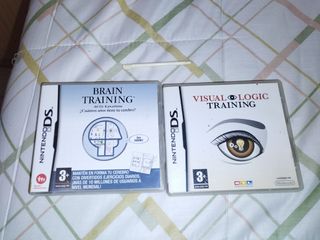 Juegos Nintendo DS Brain Training y Visual Logic