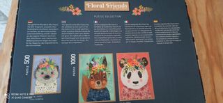 Puzzle Heye Floral Friends 1000 piezas
