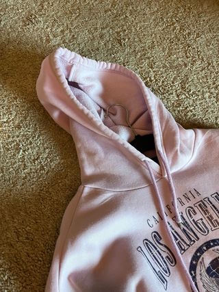 Sudadera rosa Los Angeles