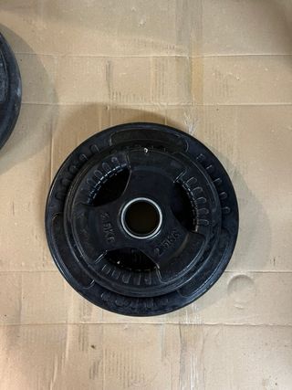 Discos Bumpers gimnasio 