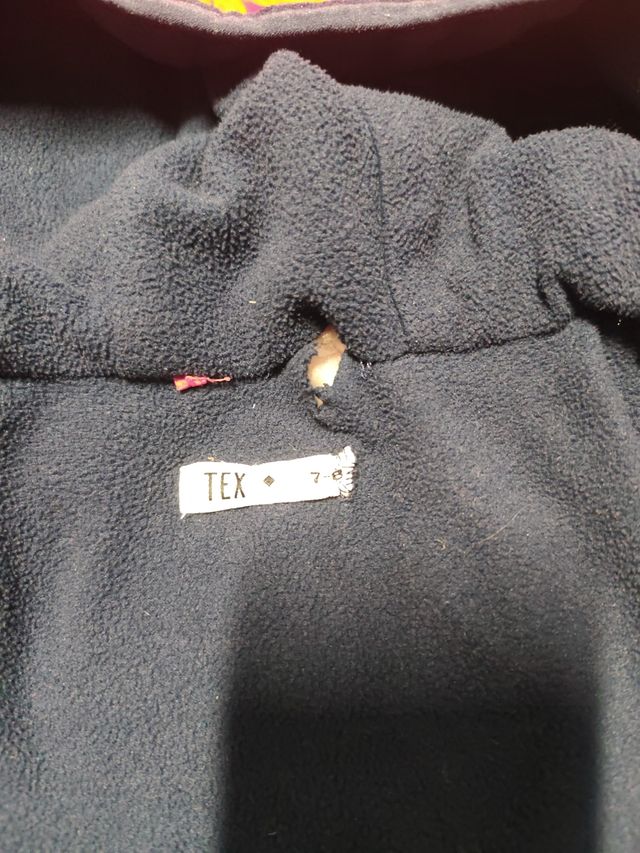 Abrigo naranja 7-8 años