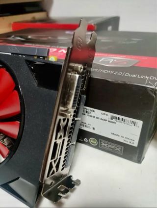 8GB GDDR5 Tarjeta Gráfica XFX RX570 - COMPLETA OK!