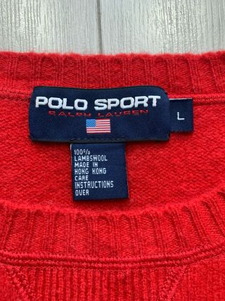 Jersey Ralph Lauren Rojo