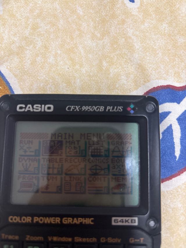Calculadora Casio CFX-9950GB PLUS