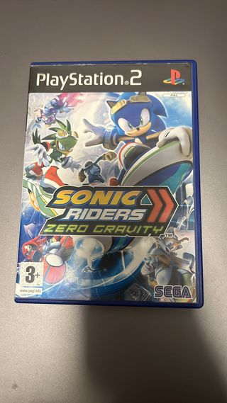 Sonic Riders Zero Gravity PS2 PAL Completo