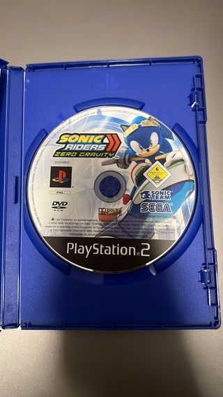 Sonic Riders Zero Gravity PS2 PAL Completo