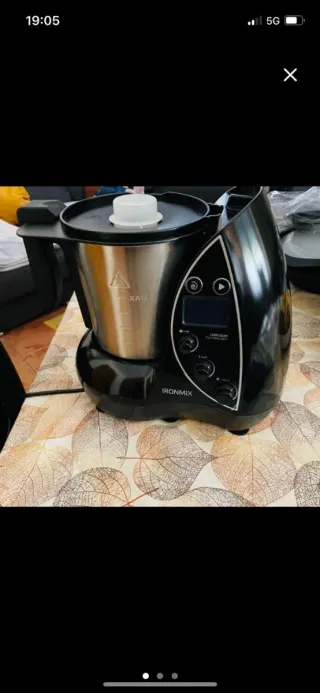 Robot de cocina Ironmix negro