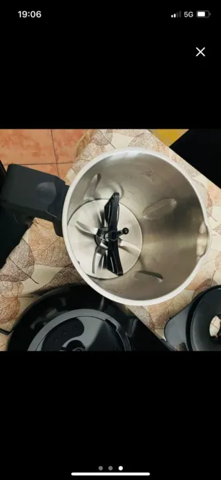 Robot de cocina Ironmix negro