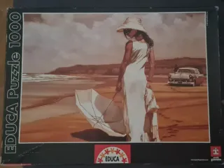 Puzzle Educa 1000 Piezas Playa Coche