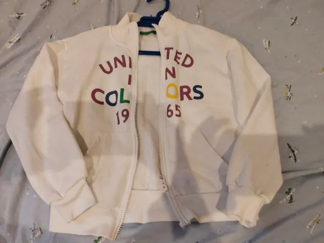 Sudadera Benetton niña Talla 7-8