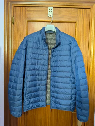 Chaqueta Uniqlo Plumas Azul Talla M