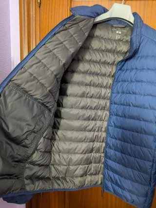 Chaqueta Uniqlo Plumas Azul Talla M
