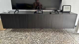 Mobili da sala da pranzo in legno nero
