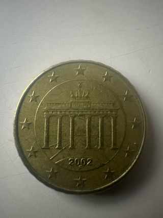10 Céntimos Alemania 2002 F - Puerta Brandeburgo