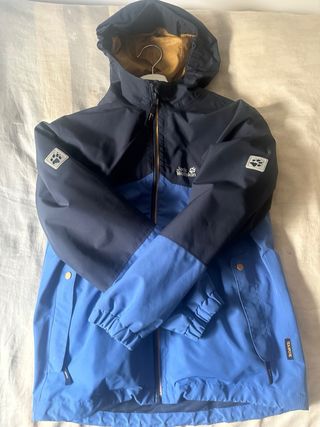 Chaleco Jack Wolfskin Azul y Negro