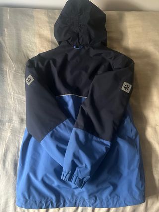 Chaleco Jack Wolfskin Azul y Negro
