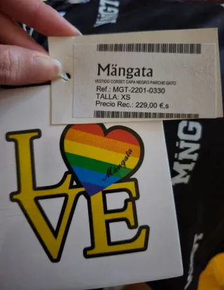 Vestido Mangata sin estrenar Talla XS