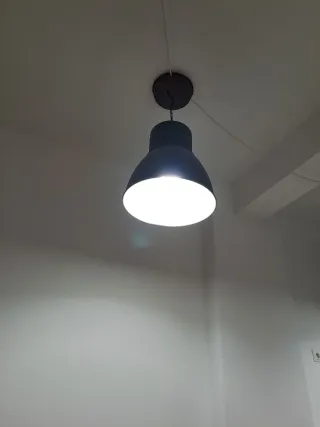 Lámpara Colgante Ikea Antracita 45cm