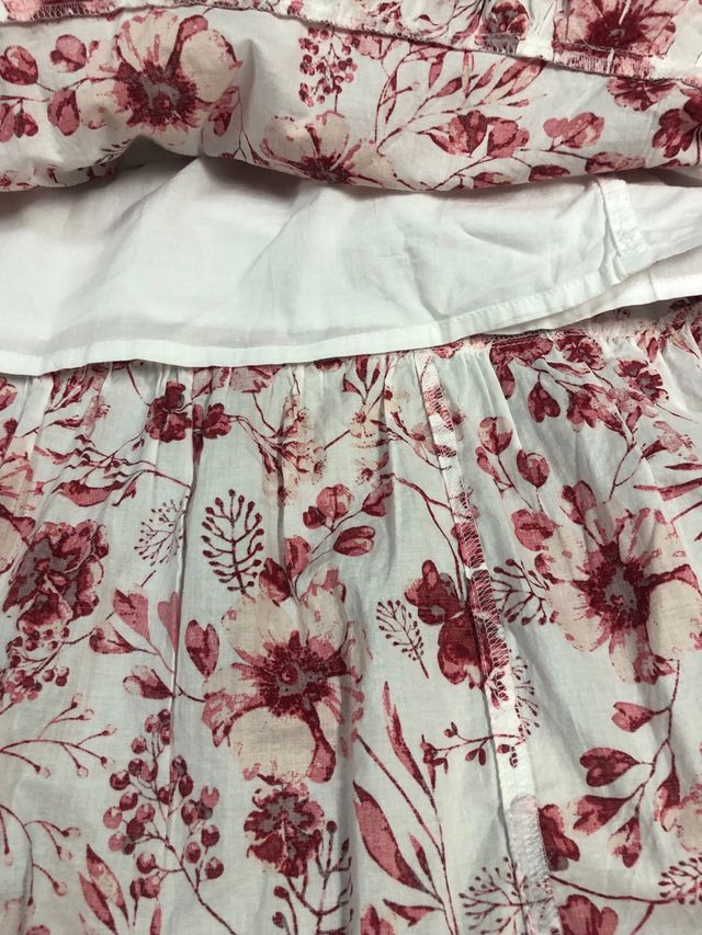 Falda midi estampada Next talla M