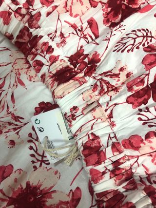 Falda midi estampada Next talla M
