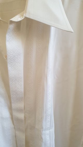Camisa blanca Alazan hombre