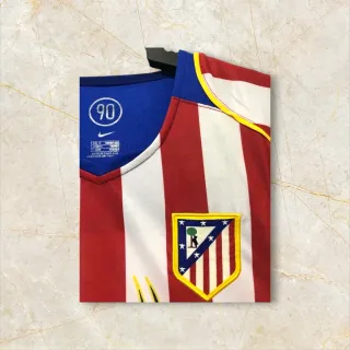 Camiseta Fútbol Torres #9 Atleti Retro Local 