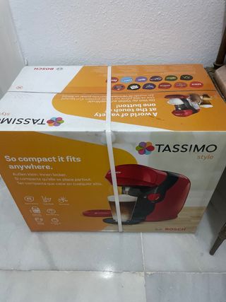 Cafetera Bosch Tassimo Style Roja