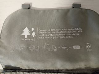 Mochila British Council by Lefrik Verde