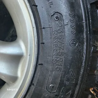 Llantas en 15 con neumatico fedima extreme  