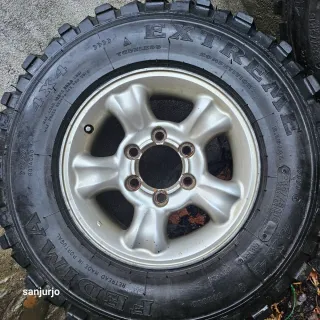 Llantas en 15 con neumatico fedima extreme  