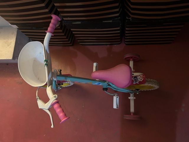 Bicicleta Frozen 14 sin ruedines.