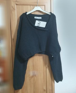 Jersey negro Zara