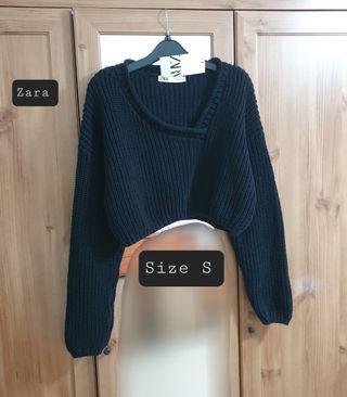 Jersey negro Zara