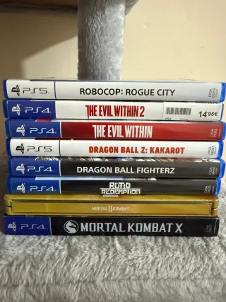 Pack 7 Videojuegos PS4/PS5