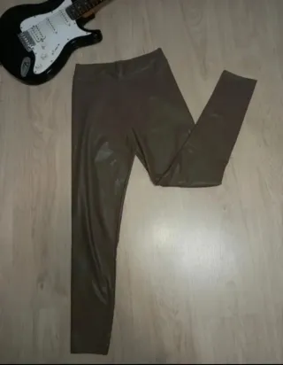 Leggings polipiel marrones