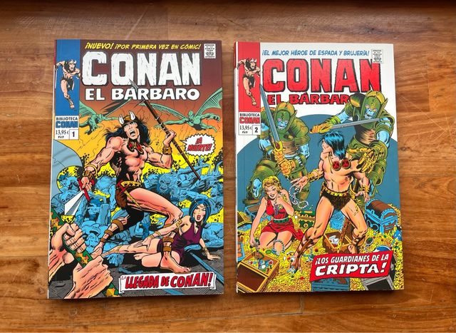 Biblioteca Conan. 
números 1 y 2