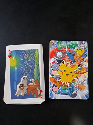 Mazzo carte da poker Pokémon