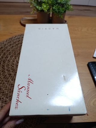 Zapatos de Novia Perla Talla 38.5 Piel