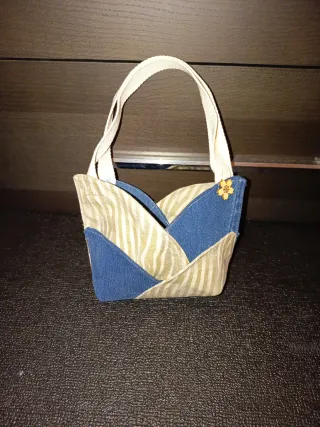 Bolso de mano vaquero 