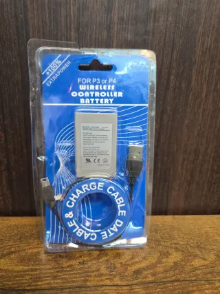 ☪️Batería para mando PS3/PS4 + Cable Carga