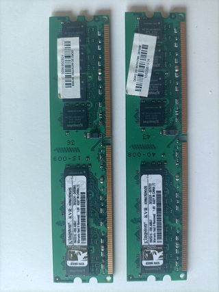 2x Kingston DDR2 2GB 667MHz RAM