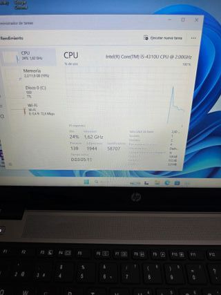 Ordenador Portátil HP i5 , 12RAM 