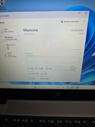 Ordenador Portátil HP i5 , 12RAM 