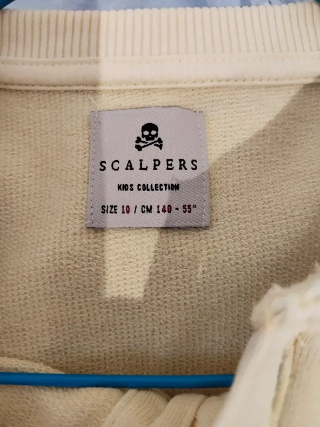 Sudadera niño Scalpers Talla 10