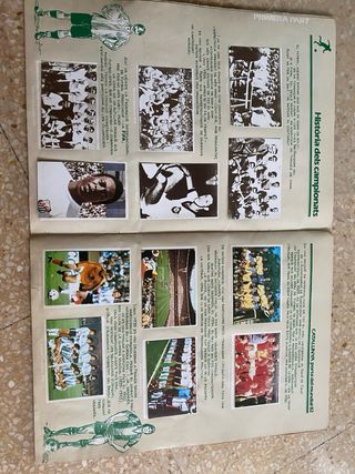 Álbum Cromos Mundial 82 Catalunya