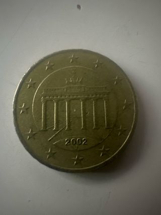 10 céntimos Alemania 2002 J - Puerta de Brandeburg
