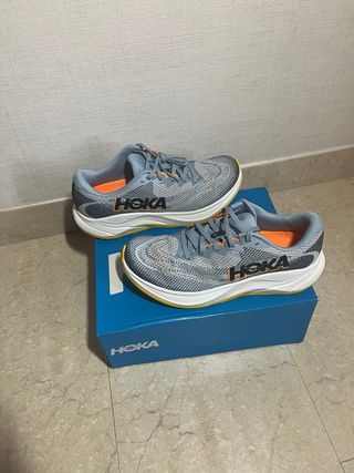 Zapatillas Hoka Rincon 4 Talla 43 Gris/Amarillo