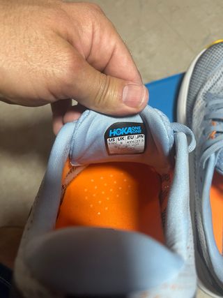 Zapatillas Hoka Rincon 4 Talla 43 Gris/Amarillo