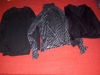 3 Camisetas Manga Larga