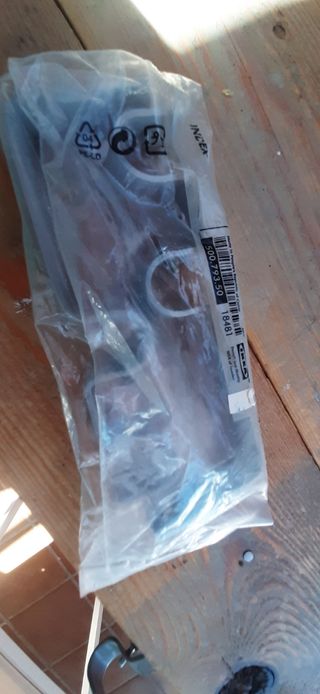 Staffe per aste per tende doppie IKEA